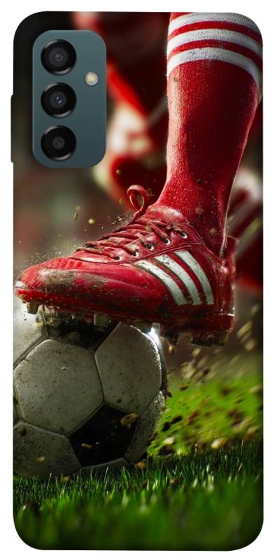 Чохол itsPrint Сlose up football для Samsung Galaxy M14 5G, спорт, купити оптом з доставкою