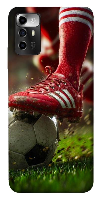 Чохол itsPrint Сlose up football для ZTE Blade V40 Vita, спорт, купити оптом з доставкою