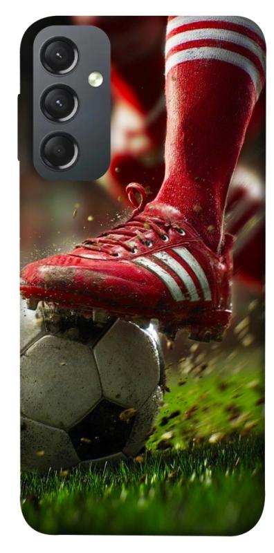 Чохол itsPrint Сlose up football для Samsung Galaxy A24 4G, спорт, купити оптом з доставкою