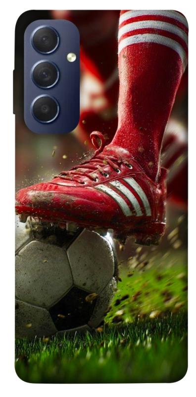 Чохол itsPrint Сlose up football для Samsung Galaxy M54 5G, спорт, купити оптом з доставкою