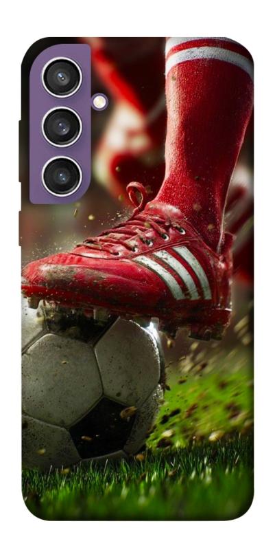 Чохол itsPrint Сlose up football для Samsung Galaxy S23 FE, спорт, купити оптом з доставкою