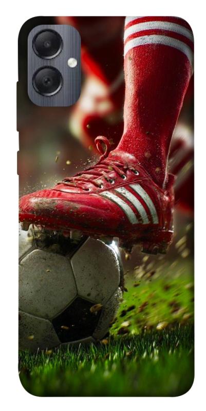 Чохол itsPrint Сlose up football для Samsung Galaxy A05, спорт, купити оптом з доставкою