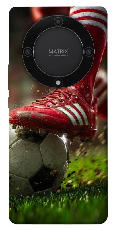 Чохол itsPrint Сlose up football для Huawei Magic5 Lite, спорт, купити оптом з доставкою