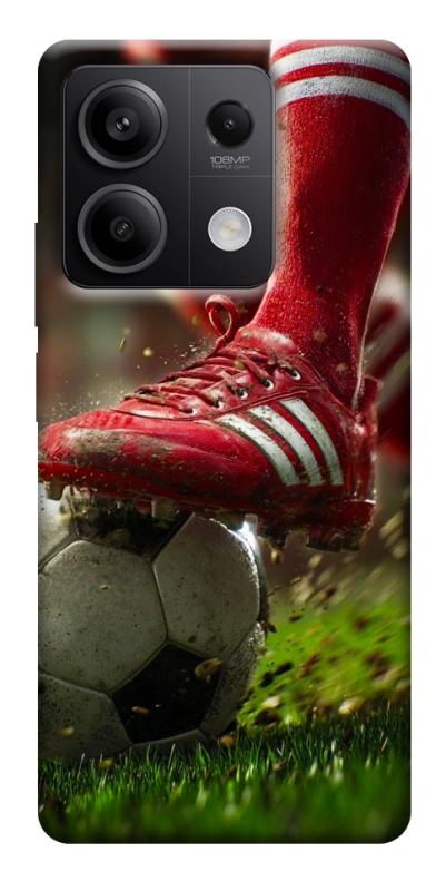 Чохол itsPrint Сlose up football для Xiaomi Redmi Note 13 5G, спорт, купити оптом з доставкою