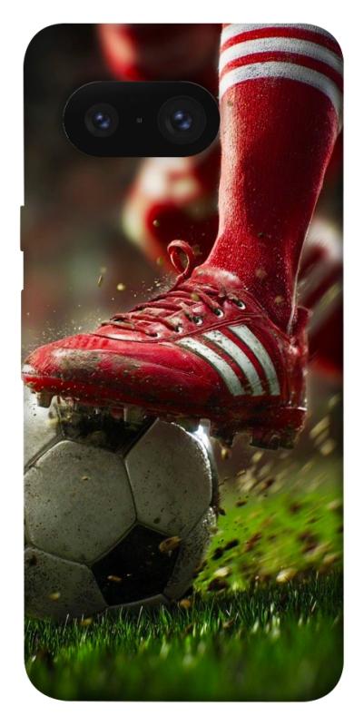 Чохол itsPrint Сlose up football для Google Pixel 8, спорт, купити оптом з доставкою