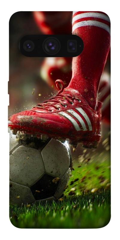 Чохол itsPrint Сlose up football для Google Pixel 8 Pro, спорт, купити оптом з доставкою