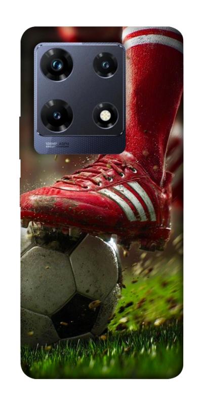Чохол itsPrint Сlose up football для Infinix Note 30 Pro, спорт, купити оптом з доставкою