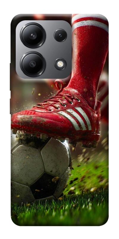 Чохол itsPrint Сlose up football для Xiaomi Redmi Note 13 4G, спорт, купити оптом з доставкою