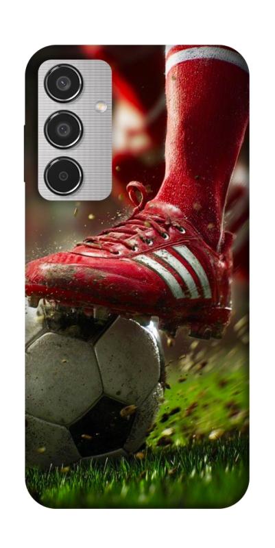 Чохол itsPrint Сlose up football для Samsung Galaxy M35 5G, спорт, купити оптом з доставкою