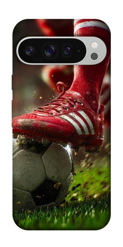 Чохол itsPrint Сlose up football для Google Pixel 9 Pro XL, спорт, купити оптом з доставкою