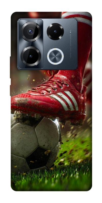 Чохол itsPrint Сlose up football для Infinix Note 40 Pro 4G, спорт, купити оптом з доставкою