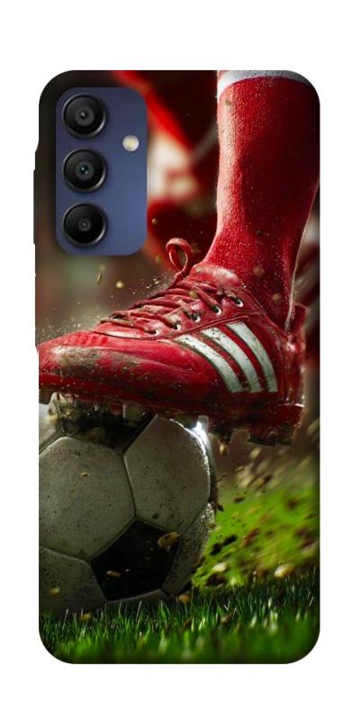 Чохол itsPrint Сlose up football для Samsung Galaxy A16 4G/5G, спорт, купити оптом з доставкою