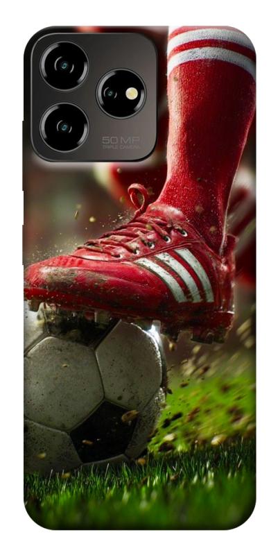Чохол itsPrint Сlose up football для ZTE Blade V50 Desing 4G, спорт, купити оптом з доставкою