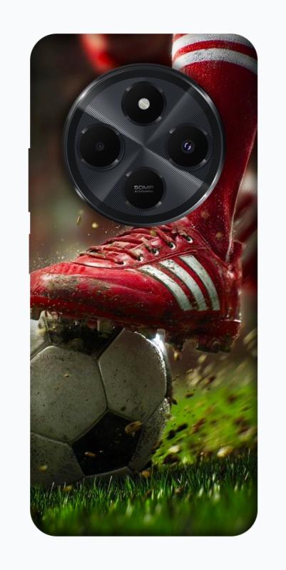 Чохол itsPrint Сlose up football для Xiaomi Redmi 14C / Poco C75, спорт, купити оптом з доставкою