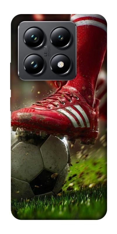 Чохол itsPrint Сlose up football для Xiaomi 14T Pro, спорт, купити оптом з доставкою
