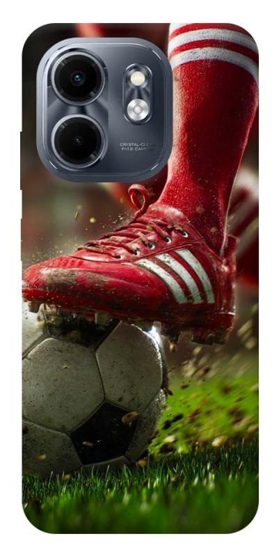 Чохол itsPrint Сlose up football для Infinix Smart 9 4G / Hot 50i, спорт, купити оптом з доставкою