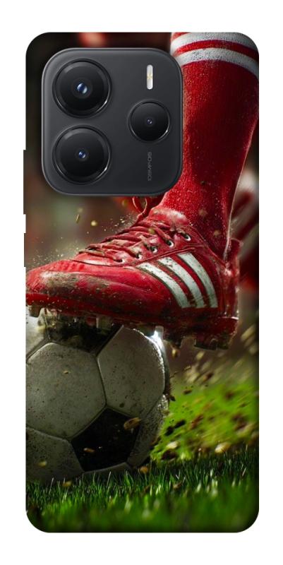 Чохол itsPrint Сlose up football для Xiaomi Redmi Note 14 5G, спорт, купити оптом з доставкою