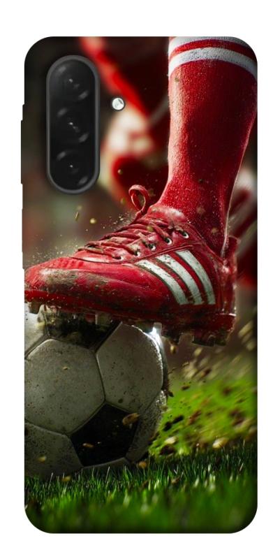Чохол itsPrint Сlose up football для Samsung Galaxy A26 5G, спорт, купити оптом з доставкою