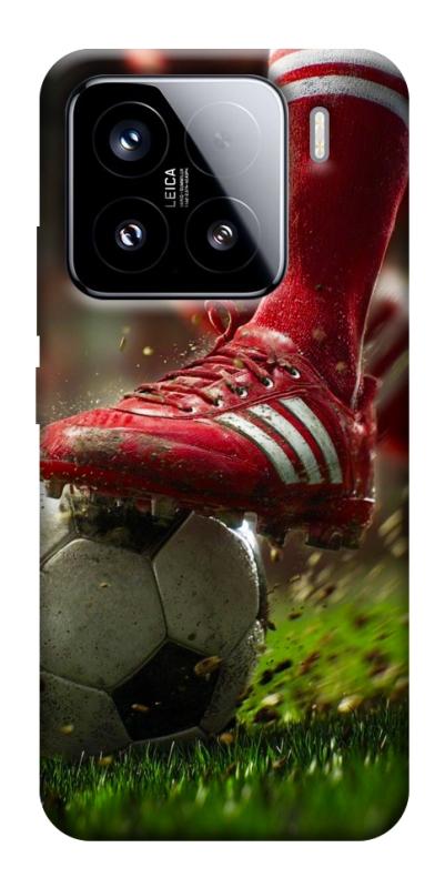 Чохол itsPrint Сlose up football для Xiaomi 15, спорт, купити оптом з доставкою