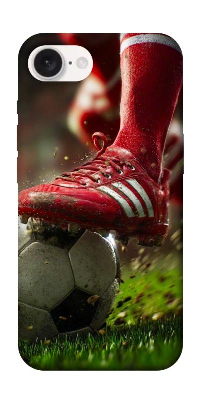 Чохол itsPrint Сlose up football для Apple iPhone 16e (6.1"), спорт, купити оптом з доставкою