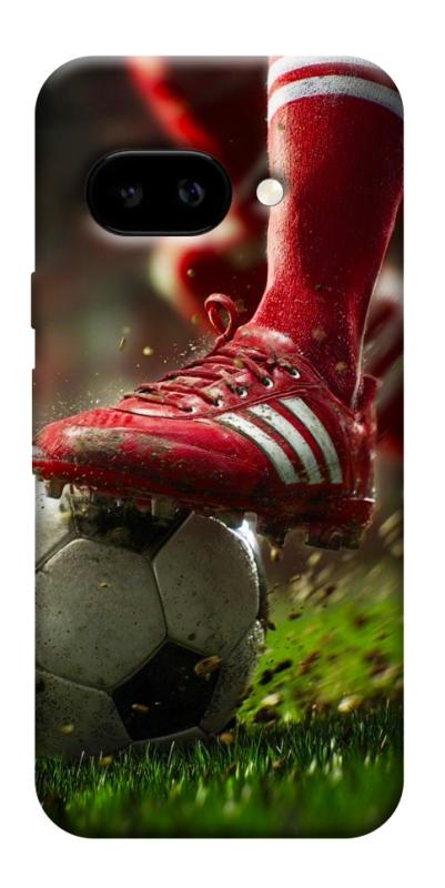 Чохол itsPrint Сlose up football для Google Pixel 9a, спорт, купити оптом з доставкою