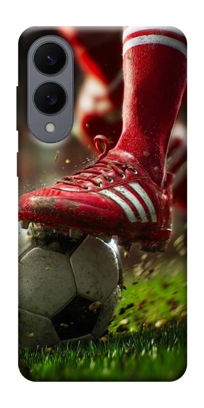 Чохол itsPrint Сlose up football для Samsung Galaxy S25 Edge, спорт, купити оптом з доставкою