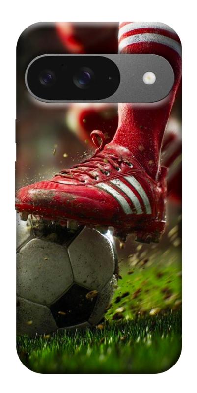 Чохол itsPrint Сlose up football для Google Pixel 10, спорт, купити оптом з доставкою