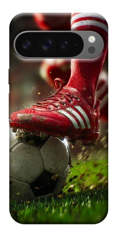 Чохол itsPrint Сlose up football для Google Pixel 10 Pro XL, спорт, купити оптом з доставкою