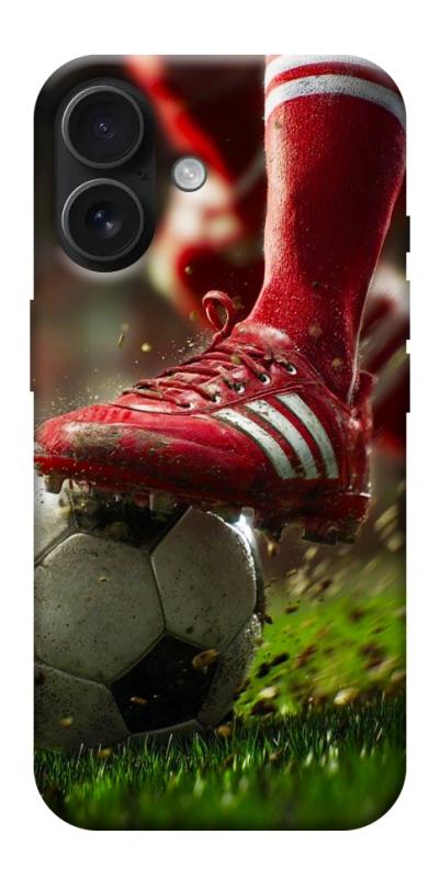 Чохол itsPrint Сlose up football для Apple iPhone 17 (6.3"), спорт, купити оптом з доставкою