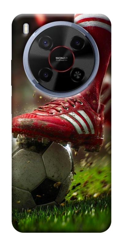 Чохол itsPrint Сlose up football для ZTE Nubia V70 Max, спорт, купити оптом з доставкою