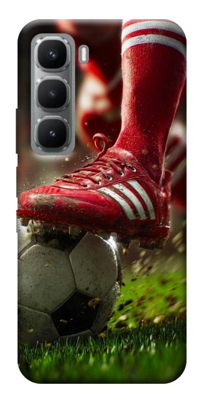 Чохол itsPrint Сlose up football для Infinix Hot 60 Pro+, спорт, купити оптом з доставкою