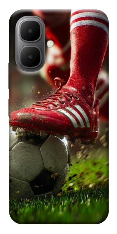 Чохол itsPrint Сlose up football для Infinix Smart 10, спорт, купити оптом з доставкою