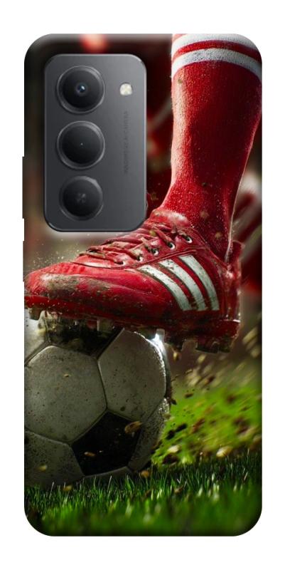 Чохол itsPrint Сlose up football для Xiaomi Redmi 15 4G (Global) / 5G, спорт, купити оптом з доставкою