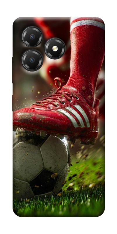 Чохол itsPrint Сlose up football для ZTE Blade A36, спорт, купити оптом з доставкою