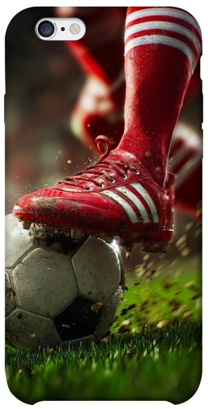 Чохол itsPrint Сlose up football для Apple iPhone 6/6s (4.7"), спорт, купити оптом з доставкою