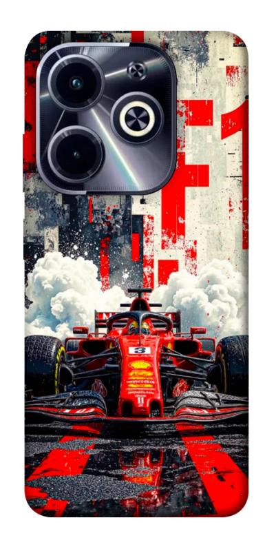 Чохол itsPrint Red Velocity для Infinix Hot 40i, спорт, купити оптом з доставкою