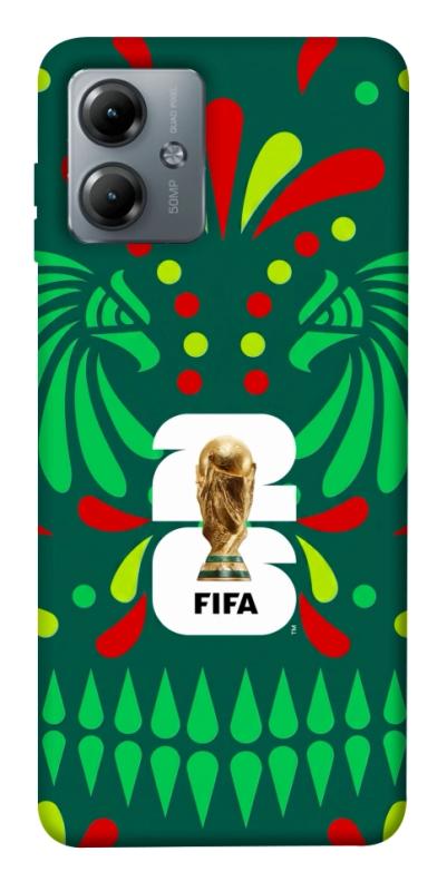 Чохол itsPrint World Cup 2026 для Motorola Moto G14, спорт, купити оптом з доставкою
