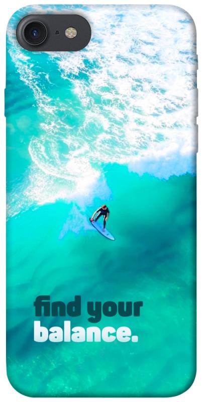 Чохол itsPrint Find your balance для Apple iPhone 7 / 8 (4.7"), спорт, купити оптом з доставкою