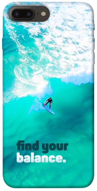 Чохол itsPrint Find your balance для Apple iPhone 7 plus / 8 plus (5.5"), спорт, купити оптом з доставкою