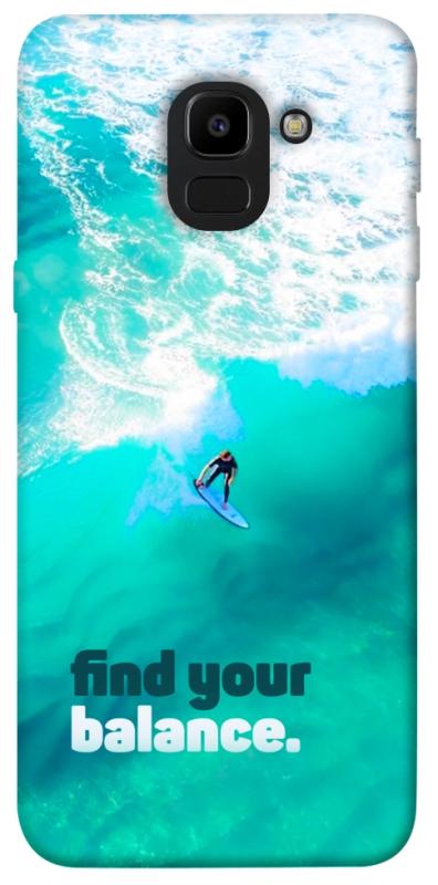 Чохол itsPrint Find your balance для Samsung J600F Galaxy J6 (2018), спорт, купити оптом з доставкою