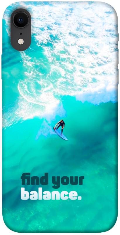 Чохол itsPrint Find your balance для Apple iPhone XR (6.1"), спорт, купити оптом з доставкою