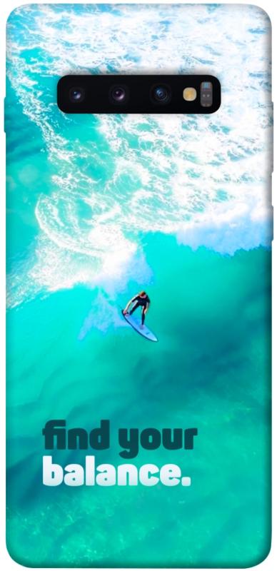 Чохол itsPrint Find your balance для Samsung Galaxy S10+, спорт, купити оптом з доставкою