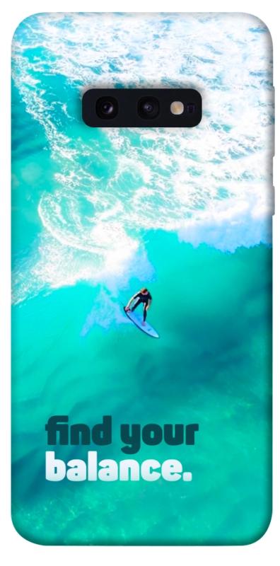 Чохол itsPrint Find your balance для Samsung Galaxy S10e, спорт, купити оптом з доставкою