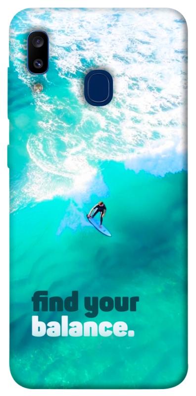 Чохол itsPrint Find your balance для Samsung Galaxy A20 / A30, спорт, купити оптом з доставкою