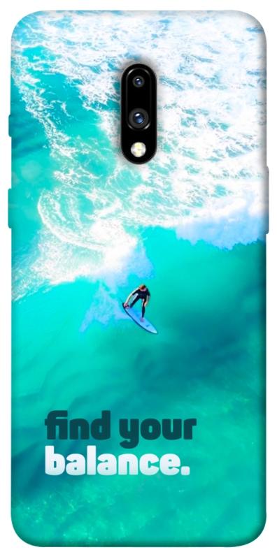 Чохол itsPrint Find your balance для OnePlus 7, спорт, купити оптом з доставкою