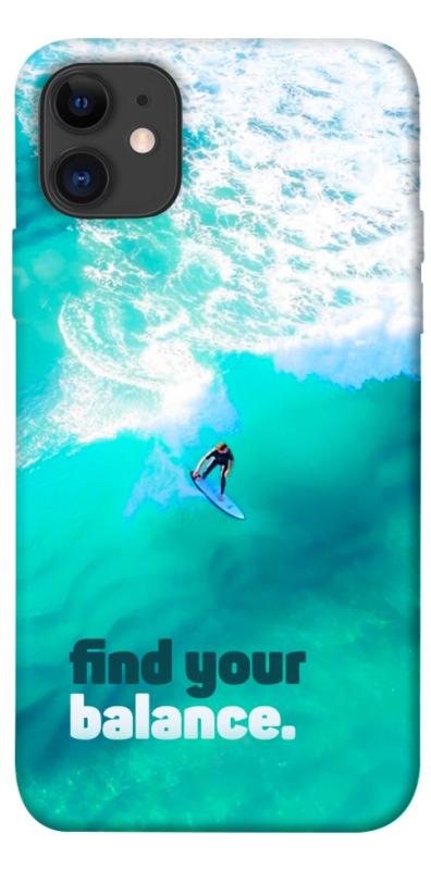 Чохол itsPrint Find your balance для Apple iPhone 11 (6.1"), спорт, купити оптом з доставкою