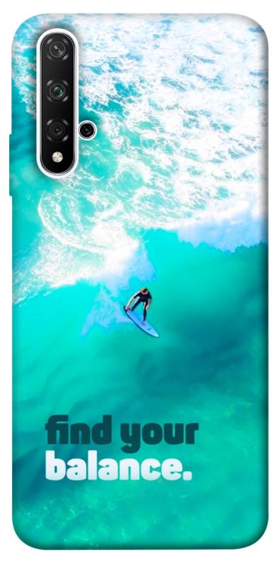 Чохол itsPrint Find your balance для Huawei Honor 20 / Nova 5T, спорт, купити оптом з доставкою