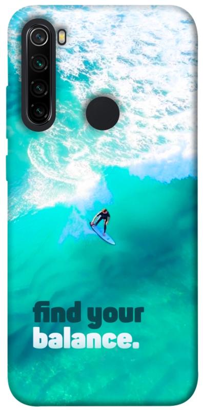 Чохол itsPrint Find your balance для Xiaomi Redmi Note 8, спорт, купити оптом з доставкою