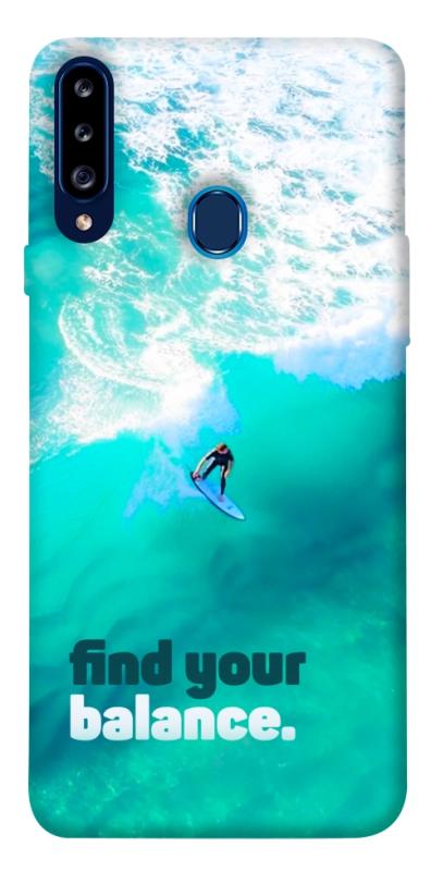 Чохол itsPrint Find your balance для Samsung Galaxy A20s, спорт, купити оптом з доставкою