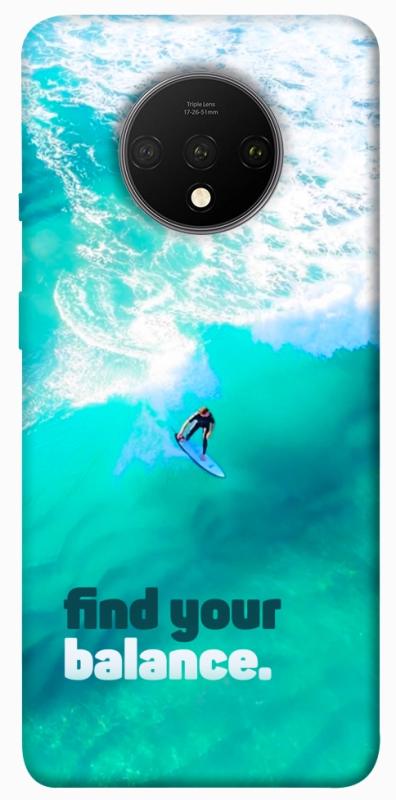 Чохол itsPrint Find your balance для OnePlus 7T, спорт, купити оптом з доставкою
